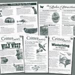 Design and Production

Critter Quarterly newsletter/package stuffer for National Wildlife catalog.